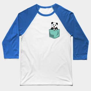 Panda Pocket Baseball T-Shirt